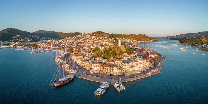 Framed Print : Poros Island, Saronic Islands, Greece Framed Print : Poros Island, Saronic Islands, Greece