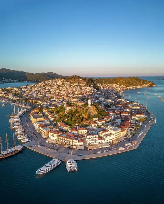 Framed Print : Poros Island, Saronic Islands, Greece Framed Print : Poros Island, Saronic Islands, Greece