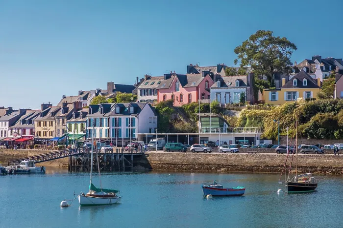 Framed Print : Port of Camaret-sur-Mer, Finistere, Brittany, France