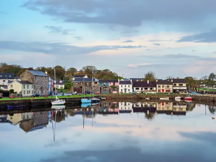 Framed Print : Port in Kinvarra, County Galway, Ireland Framed Print : Port in Kinvarra, County Galway, Ireland