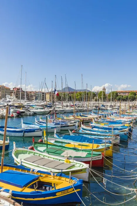 Framed Print : Port Lympia, Nice, Alpes-Maritimes, Provence-Alpes-Cote D Azur, French Riviera Framed Print : Port Lympia, Nice, Alpes-Maritimes, Provence-Alpes-Cote D Azur, French Riviera
