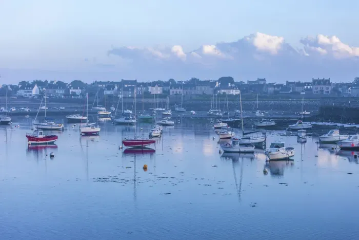 Framed Print : Port of Roscoff, Finistere, Brittany, France Framed Print : Port of Roscoff, Finistere, Brittany, France