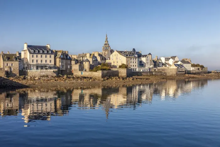 Framed Print : Port of Roscoff in the morning light, Cotes-d Armor, Brittany, France Framed Print : Port of Roscoff in the morning light, Cotes-d Armor, Brittany, France
