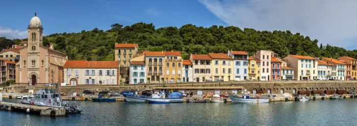 Framed Print : Port-Vendres, Pyrenees-Orientales, France Framed Print : Port-Vendres, Pyrenees-Orientales, France