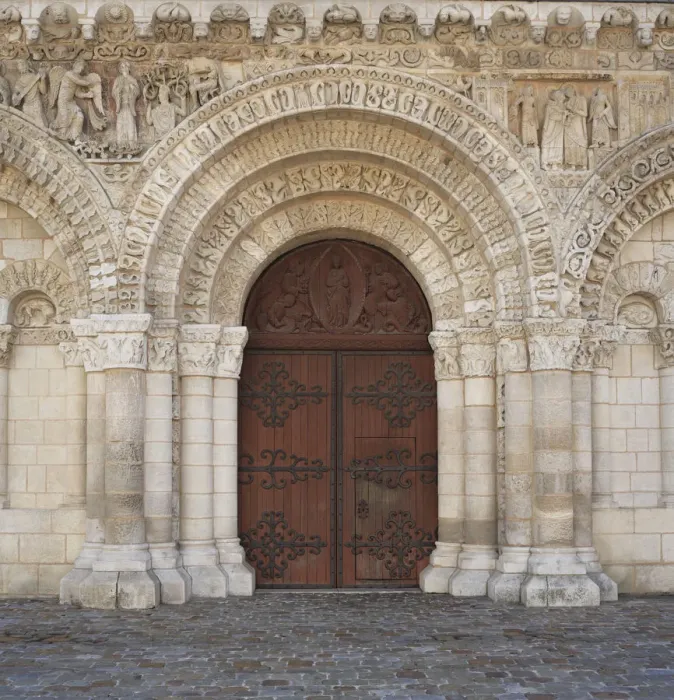 Framed Print : Portal of the cathedral Notre-Dame la Grande, Poitiers, Poitou-Charantes, France Framed Print : Portal of the cathedral Notre-Dame la Grande, Poitiers, Poitou-Charantes, France