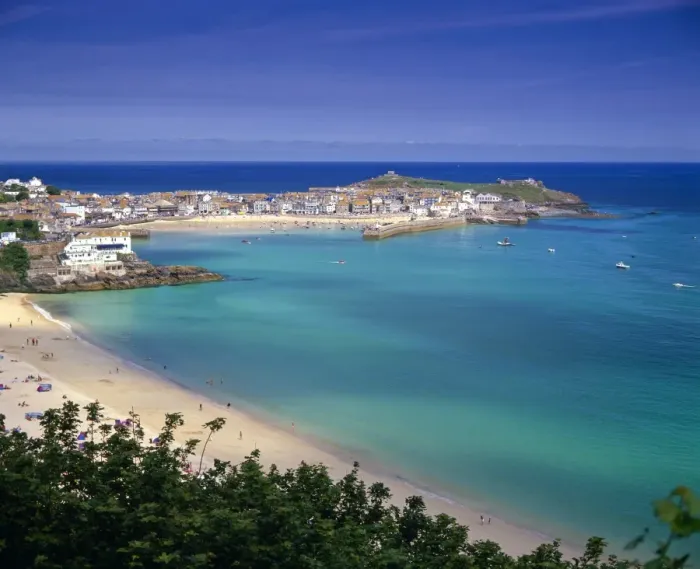 Framed Print : Porthminster Beach, St Framed Print : Porthminster Beach, St
