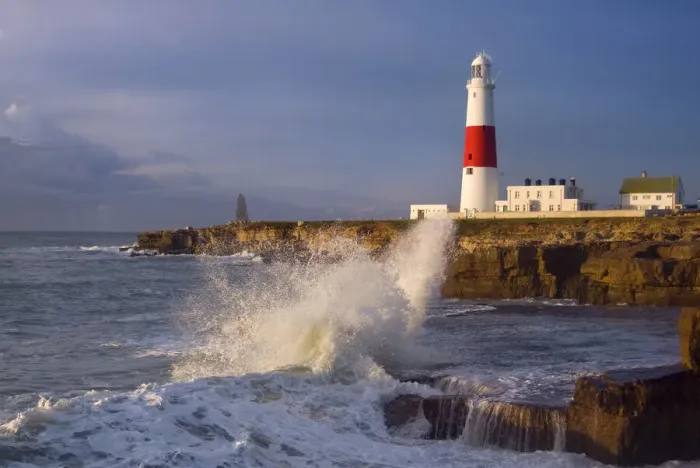 Framed Print : Portland Bill, Dorset, England, UK