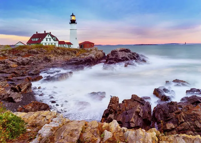 Framed Print : Portland Head Lighthouse, Portland, Maine, New England, USA Framed Print : Portland Head Lighthouse, Portland, Maine, New England, USA