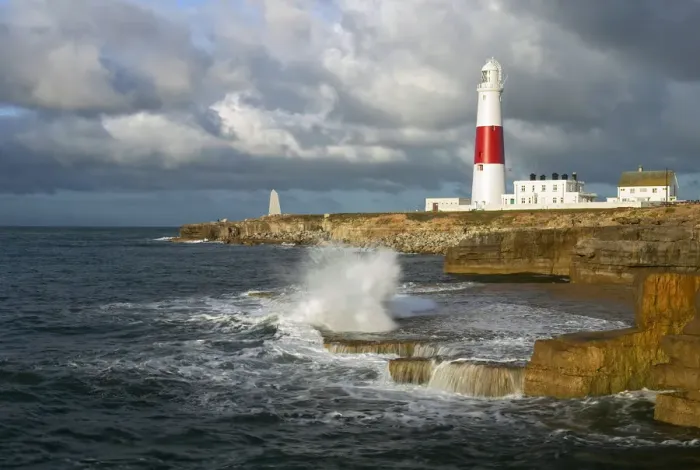 Framed Print : Portland Bill Lighthouse Dorset England Framed Print : Portland Bill Lighthouse Dorset England