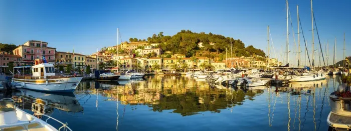 Framed Print : Porto Azzuro, Elba, Tuscany, Italy Framed Print : Porto Azzuro, Elba, Tuscany, Italy