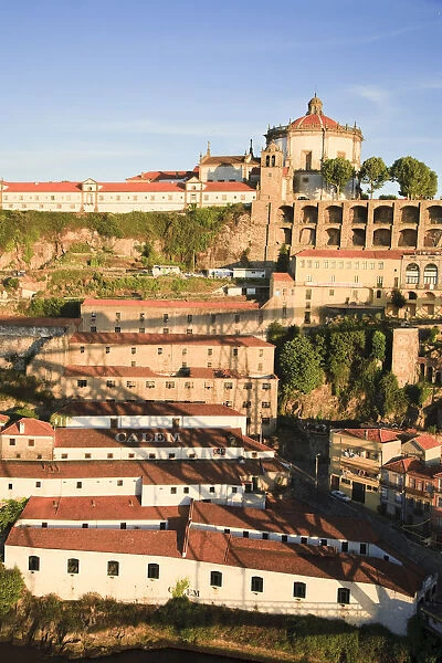 Porto Lodges and Serra de Pilar Monastery, Vila Nova de Gaia, Porto, Portugal