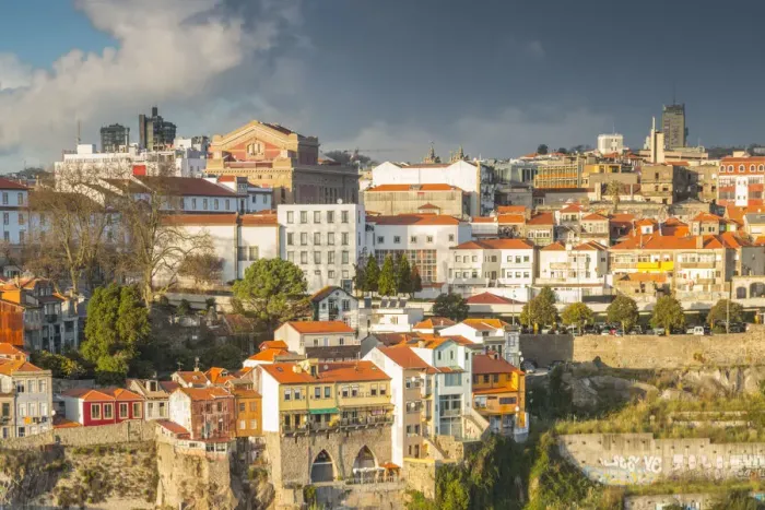 Framed Print : Porto old town. Oporto city, Porto district, Portugal, Europe Framed Print : Porto old town. Oporto city, Porto district, Portugal, Europe