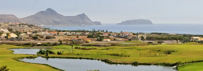 Framed Print : Porto Santo golf course. Porto Santo island. Madeira, Portugal Framed Print : Porto Santo golf course. Porto Santo island. Madeira, Portugal