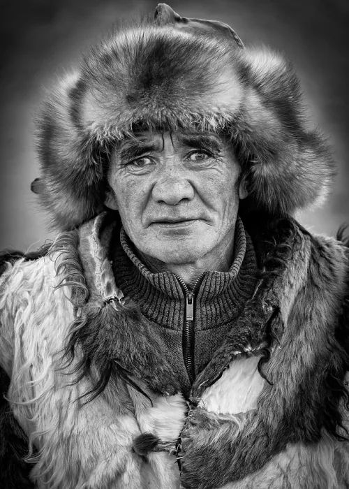Framed Print : Portrait of a Kazakh Eagle Hunter, Western Mongolia, Asia Framed Print : Portrait of a Kazakh Eagle Hunter, Western Mongolia, Asia