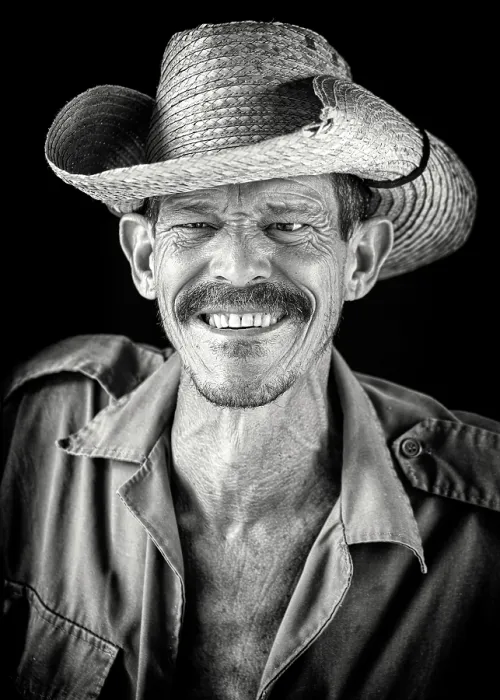 Framed Print : Portrait of a tobacco farmer, Vinales Valley, Pinar del Rio Province, Cuba, Caribbean Framed Print : Portrait of a tobacco farmer, Vinales Valley, Pinar del Rio Province, Cuba, Caribbean