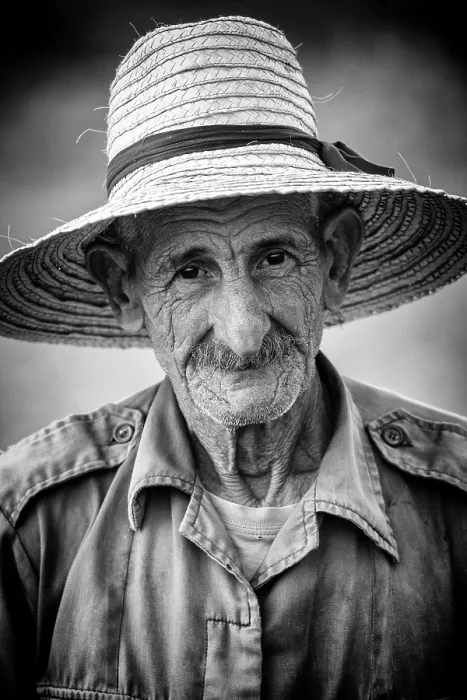 Framed Print : Portrait of a tobacco farmer, Vinales Valley, Pinar del Rio Province, Cuba, Caribbean Framed Print : Portrait of a tobacco farmer, Vinales Valley, Pinar del Rio Province, Cuba, Caribbean
