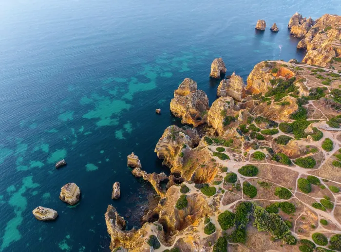 Framed Print : Portugal, Algarve, Lagoa, Praia do Camilo
