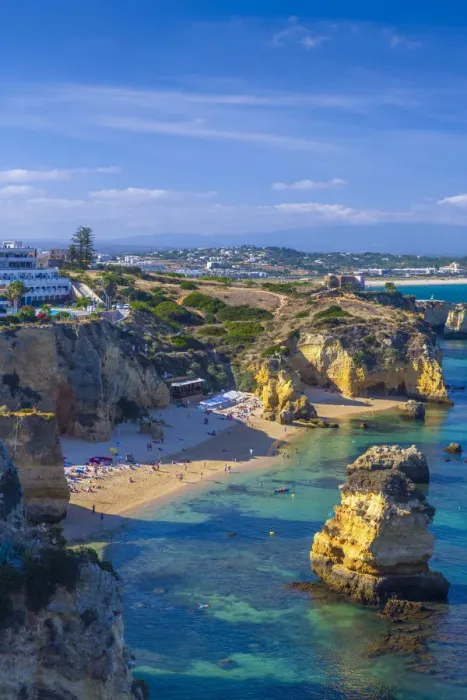 Framed Print : Portugal, Algarve, Lagos, Dona Ana Beach (Praia Dona Ana) Framed Print : Portugal, Algarve, Lagos, Dona Ana Beach (Praia Dona Ana)