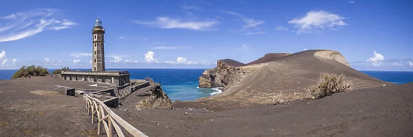 Portugal, Azores, Faial Island, Capelinhos, Capelinhos Volcanic Eruption Site of site