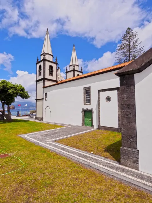 Framed Print : Portugal, Azores, Pico, Madalena, Church of Santa Maria Madalena Framed Print : Portugal, Azores, Pico, Madalena, Church of Santa Maria Madalena