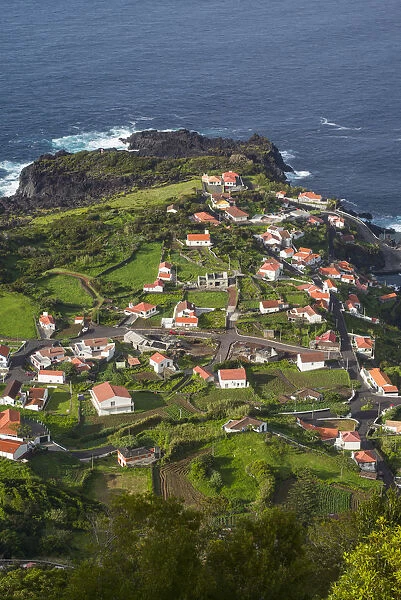 Portugal, Azores, Sao Jorge Island, Faja do Ouvidor