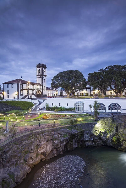 Portugal, Azores, Sao Miguel Island, Ribeira Grande, town hall