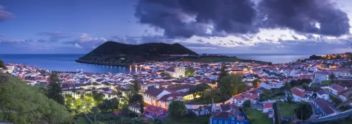 Framed Print : Portugal, Azores, Terceira Island, Angra do Heroismo from Alto da Memoria park Framed Print : Portugal, Azores, Terceira Island, Angra do Heroismo from Alto da Memoria park