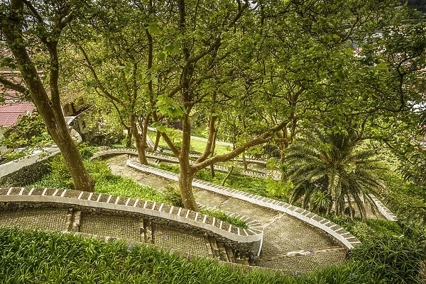Portugal, Azores, Terceira Island, Angra do Heroismo, Jardim Publico, public garden