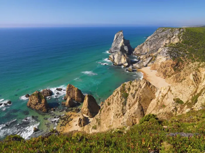 Framed Print : Portugal, Estramadura, Ursa, overview Framed Print : Portugal, Estramadura, Ursa, overview