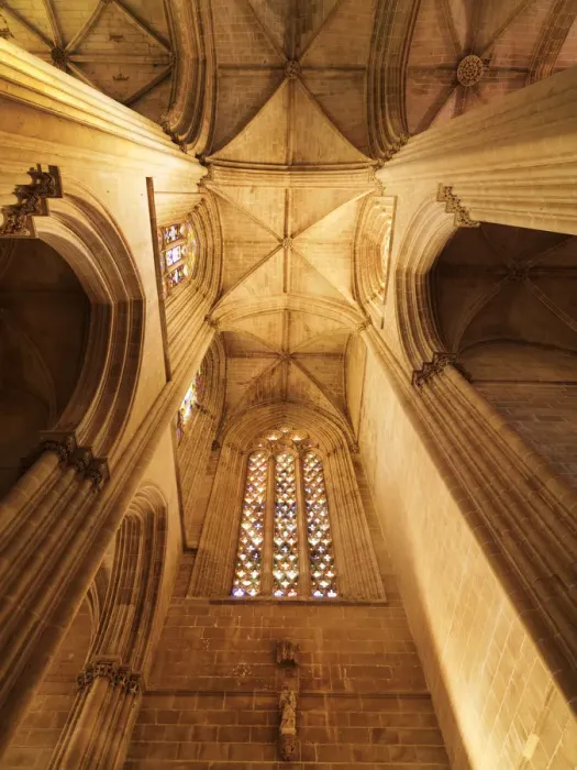 Framed Print : Portugal, Estremadura, Batalha, Monastery of Santa Maria da Vitoria, low view (UNESCO Framed Print : Portugal, Estremadura, Batalha, Monastery of Santa Maria da Vitoria, low view (UNESCO