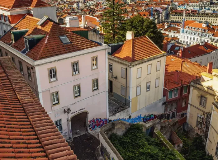 Framed Print : Portugal, Lisbon, Alfama Neighbourhood viewed from the Sao Jorge Castle Framed Print : Portugal, Lisbon, Alfama Neighbourhood viewed from the Sao Jorge Castle