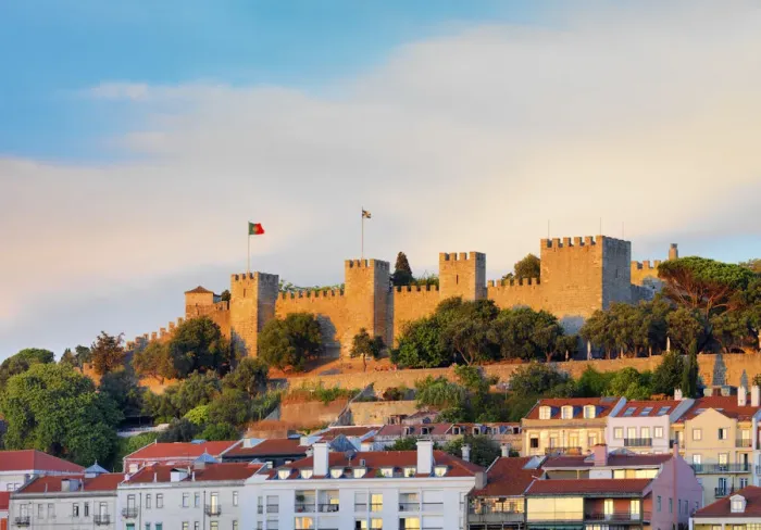 Framed Print : Portugal, Lisbon, Sao Jorge Castle Framed Print : Portugal, Lisbon, Sao Jorge Castle