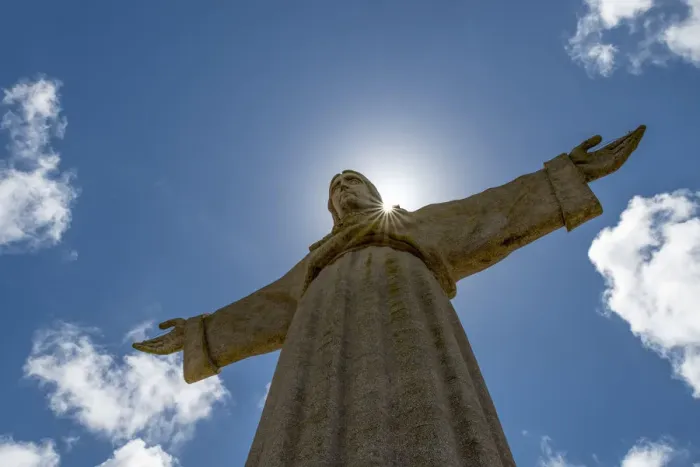Framed Print : Portugal, Lisbon, Setubal, Cristo Rei or Christ the King statue Framed Print : Portugal, Lisbon, Setubal, Cristo Rei or Christ the King statue