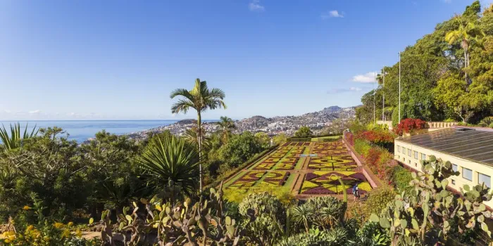 Framed Print : Portugal, Madeira, Funchal, Monte, Botanical Gardens