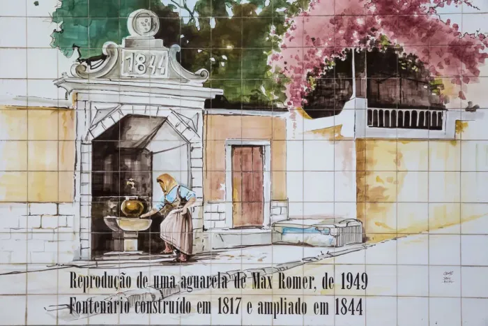 Framed Print : Portugal, Madeira, Funchal, Wall Tiles