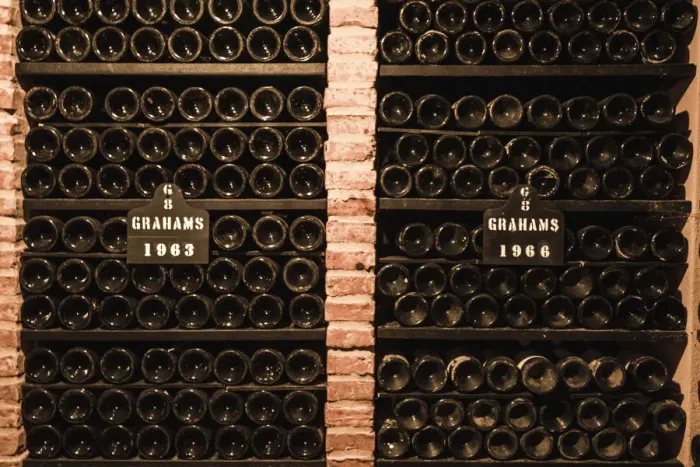 Framed Print : Portugal, Norte region, Porto (Oporto). Grahams Porto wine cellars in Villa