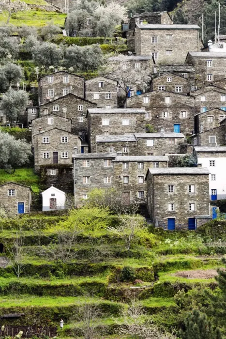 Framed Print : Portugal, Serra da Estrela, Piodao village
