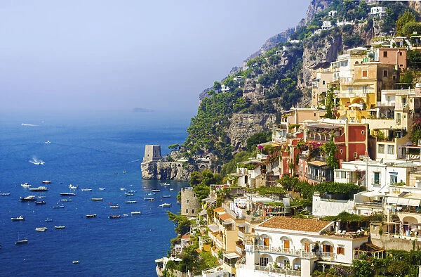 Positano, Amalfi Coast, Campania, Sorrento, Italy