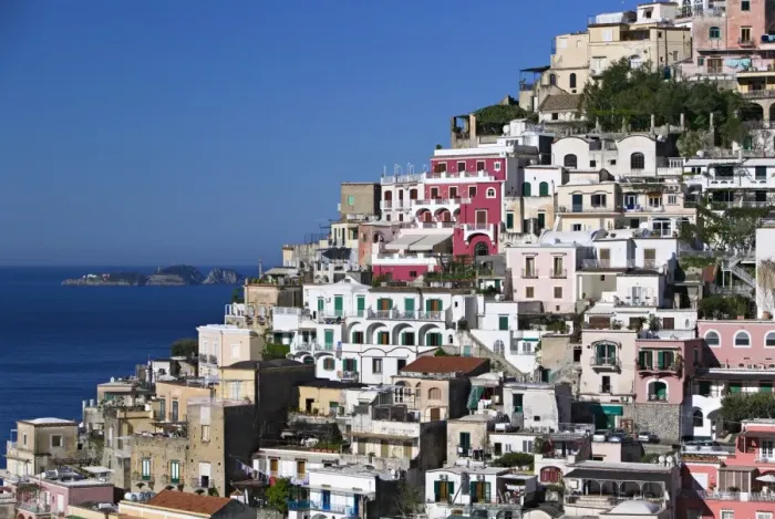 Framed Print : Positano, Amalfi Coast, Italy