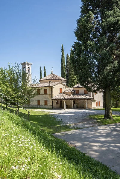 Possagno, Treviso province, Veneto, Italy The church San Rocco