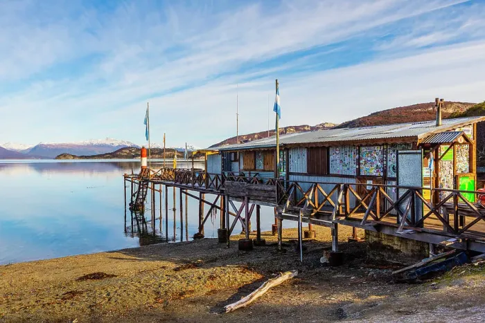 Framed Print : Post Office, Ushuaia, Tierra del Fuego, Argentina Framed Print : Post Office, Ushuaia, Tierra del Fuego, Argentina