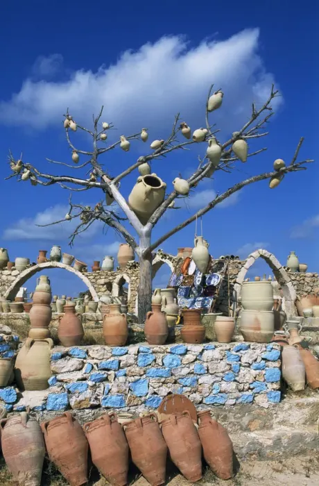 Framed Print : Pottery, Guellala, Djerba, Tunisia Framed Print : Pottery, Guellala, Djerba, Tunisia