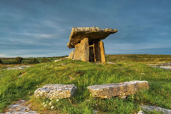 Poulnabrone Dolmen, The Burren, County Clare, Ireland