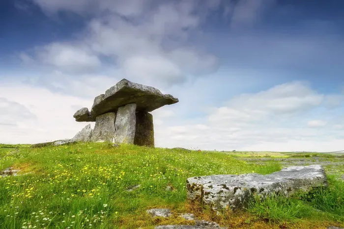 Framed Print : Poulnabrone dolmen - Poulabrone Megalithic Tomb, (Poulnabrone is the largest Irish portal tomb) The Burren, Parish of Kilcorney, Co. Clare, Ireland, Europe Framed Print : Poulnabrone dolmen - Poulabrone Megalithic Tomb, (Poulnabrone is the largest Irish portal tomb) The Burren, Parish of Kilcorney, Co. Clare, Ireland, Europe