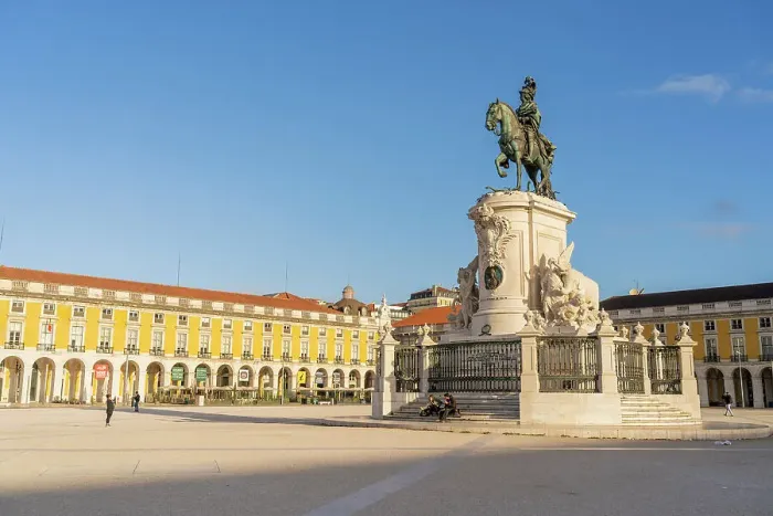 Framed Print : Praca do Comercio, Lisbon, Portugal, Europe Framed Print : Praca do Comercio, Lisbon, Portugal, Europe