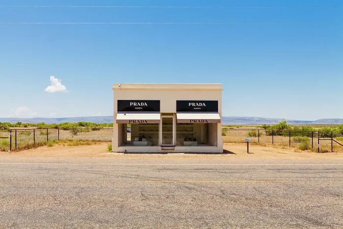 Framed Print : Prada Marfa, Permanent sculpture by Elmgreen and Dragset, Marfa, Texas, USA Framed Print : Prada Marfa, Permanent sculpture by Elmgreen and Dragset, Marfa, Texas, USA