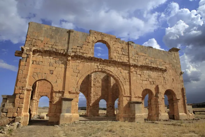 Framed Print : Praetorium (267), Lambesis, Batna Province, Algeria