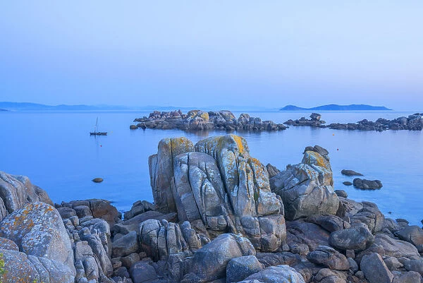 Praia de Pedras Negras, San Vincente do Mar, Pontevedra, Galicia, Spain