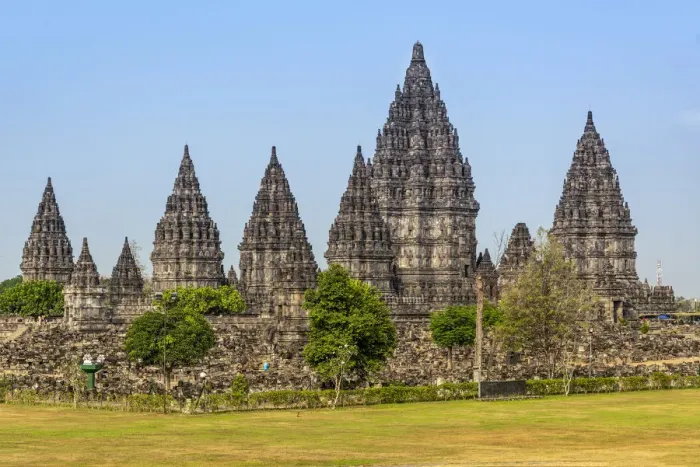 Framed Print : Prambanan temple complex, Yogyakarta, Java, Indonesia Framed Print : Prambanan temple complex, Yogyakarta, Java, Indonesia