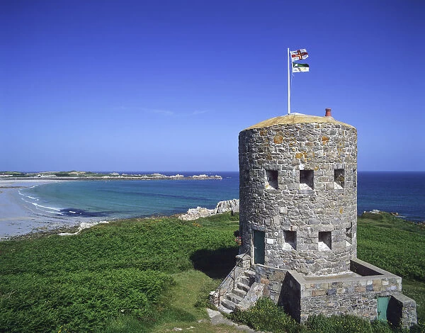 Pre-Martello Tower No. 5, L Ancresse Bay, Guernsey, Channel Islands